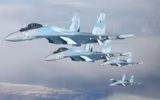 [ẢNH] Nga rút Su-30SM, mọi gánh nặng không chiến tại Syria đổ dồn lên vai 4 chiếc Su-35
