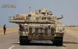 [ẢNH] Siêu tăng đắt gấp ba lần xe tăng T-14 Armata Nga được tung vào chiến trường Trung Đông