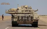 [ẢNH] Siêu tăng đắt gấp ba lần xe tăng T-14 Armata Nga được tung vào chiến trường Trung Đông