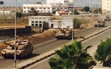 [ẢNH] Siêu tăng đắt gấp ba lần xe tăng T-14 Armata Nga được tung vào chiến trường Trung Đông