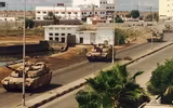 [ẢNH] Siêu tăng đắt gấp ba lần xe tăng T-14 Armata Nga được tung vào chiến trường Trung Đông