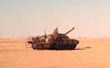 [ẢNH] Siêu tăng đắt gấp ba lần xe tăng T-14 Armata Nga được tung vào chiến trường Trung Đông