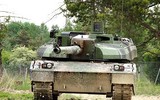 [ẢNH] Siêu tăng đắt gấp ba lần xe tăng T-14 Armata Nga được tung vào chiến trường Trung Đông
