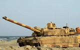 [ẢNH] Siêu tăng đắt gấp ba lần xe tăng T-14 Armata Nga được tung vào chiến trường Trung Đông