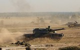 [ẢNH] Siêu tăng đắt gấp ba lần xe tăng T-14 Armata Nga được tung vào chiến trường Trung Đông