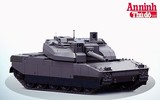 [ẢNH] Siêu tăng đắt gấp ba lần xe tăng T-14 Armata Nga được tung vào chiến trường Trung Đông