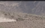 [ẢNH] Siêu tăng đắt gấp ba lần xe tăng T-14 Armata Nga được tung vào chiến trường Trung Đông