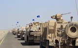 [ẢNH] Siêu tăng đắt gấp ba lần xe tăng T-14 Armata Nga được tung vào chiến trường Trung Đông