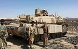 [ẢNH] Siêu tăng đắt gấp ba lần xe tăng T-14 Armata Nga được tung vào chiến trường Trung Đông