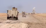 [ẢNH] Siêu tăng đắt gấp ba lần xe tăng T-14 Armata Nga được tung vào chiến trường Trung Đông