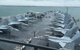 [ẢNH] Nga âm thầm rút binh vì Syria tạm yên, Mỹ lại bất ngờ điều động tàu sân bay tới