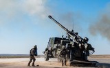 [ẢNH] Pháp âm thầm đưa siêu pháo hạng nặng sang chiến trường Syria chiến đấu