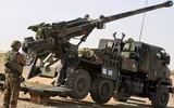 [ẢNH] Pháp âm thầm đưa siêu pháo hạng nặng sang chiến trường Syria chiến đấu