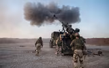 [ẢNH] Pháp âm thầm đưa siêu pháo hạng nặng sang chiến trường Syria chiến đấu