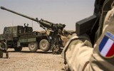 [ẢNH] Pháp âm thầm đưa siêu pháo hạng nặng sang chiến trường Syria chiến đấu