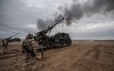 [ẢNH] Pháp âm thầm đưa siêu pháo hạng nặng sang chiến trường Syria chiến đấu