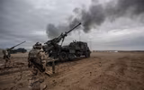 [ẢNH] Pháp âm thầm đưa siêu pháo hạng nặng sang chiến trường Syria chiến đấu