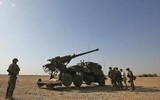 [ẢNH] Pháp âm thầm đưa siêu pháo hạng nặng sang chiến trường Syria chiến đấu