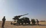 [ẢNH] Pháp âm thầm đưa siêu pháo hạng nặng sang chiến trường Syria chiến đấu
