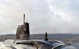 [ẢNH] Siêu tàu ngầm hạt nhân mang tên lửa Tomahawk lại tiến sát Syria