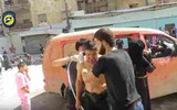 [ẢNH] Phiến quân tấn công hóa học, Nga tức tốc điều chuyên gia sang Syria