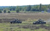 [ẢNH] Nguy cơ đối đầu giữa siêu tăng T-90 Nga và T-84 Ukraine
