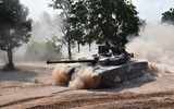 [ẢNH] Nguy cơ đối đầu giữa siêu tăng T-90 Nga và T-84 Ukraine