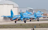 [ẢNH] Từ 70 chiến thần Su-27 xuống còn 17 chiếc, điều gì đang xảy ra với chiến đấu cơ mạnh nhất của Ukraine?