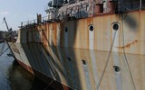 [ẢNH] Ukraine hồi sinh tuần dương hạm có khả năng thổi tung tàu sân bay Nga?