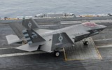 [ẢNH] F-35C chính thức vận hành trên siêu tàu sân bay Mỹ, đối thủ nín thở lo sợ