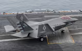 [ẢNH] F-35C chính thức vận hành trên siêu tàu sân bay Mỹ, đối thủ nín thở lo sợ