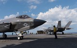 [ẢNH] F-35C chính thức vận hành trên siêu tàu sân bay Mỹ, đối thủ nín thở lo sợ