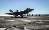 [ẢNH] F-35C chính thức vận hành trên siêu tàu sân bay Mỹ, đối thủ nín thở lo sợ