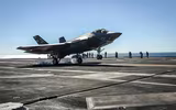[ẢNH] F-35C chính thức vận hành trên siêu tàu sân bay Mỹ, đối thủ nín thở lo sợ