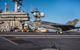 [ẢNH] F-35C chính thức vận hành trên siêu tàu sân bay Mỹ, đối thủ nín thở lo sợ