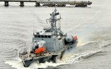 [ẢNH] Ẩn số đặc biệt khi Ukraine bất ngờ tháo hết tên lửa diệt hạm nguy hiểm trên tàu chiến