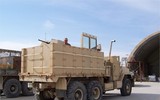 [ẢNH] Xe chiến đấu bộ binh Mỹ ầm ầm rút khỏi Syria ngay trong đêm