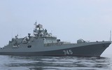 [ẢNH] Nga điều chiến hạm mang tên lửa Kalibr tới Biển Azov, Ukraine lo lắng ra mặt