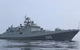 [ẢNH] Nga điều chiến hạm mang tên lửa Kalibr tới Biển Azov, Ukraine lo lắng ra mặt