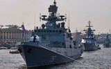 [ẢNH] Nga điều chiến hạm mang tên lửa Kalibr tới Biển Azov, Ukraine lo lắng ra mặt