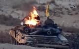 [ẢNH] Siêu tăng T-90, vinh quang trong tay Nga và thảm thương trong tay Syria, tiết lộ sự thật gây sốc