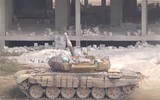[ẢNH] Siêu tăng T-90, vinh quang trong tay Nga và thảm thương trong tay Syria, tiết lộ sự thật gây sốc