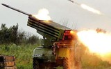 [ẢNH] Bão lửa BM-21 lấn át T-90 và Pantsir-S1 để giành vị thế chủ động trên chiến trường Syria