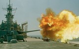 [ẢNH] Thiết giáp hạm vừa sử dụng đại pháo vừa có tên lửa hành trình Tomahawk của Mỹ mạnh kinh hoàng