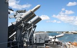 [ẢNH] Thiết giáp hạm vừa sử dụng đại pháo vừa có tên lửa hành trình Tomahawk của Mỹ mạnh kinh hoàng