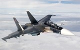 [ẢNH] 'Chiến thần' Su-35 Nga dùng pháo siêu tốc truy sát phiến binh Syria
