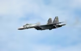 [ẢNH] 'Chiến thần' Su-35 Nga dùng pháo siêu tốc truy sát phiến binh Syria