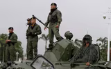 [ẢNH] Ông Guaido cảnh báo quân đội Venezuela chặn hàng cứu trợ là tội ác chống lại loài người