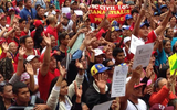 [ẢNH] Những người Venezuela thề sát cánh cùng Maduro chống Mỹ là ai?