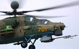 [ẢNH] Nga bất ngờ biên chế trực thăng quái thú Mi-28NM đủ sức lấn át AH-64 Mỹ?
